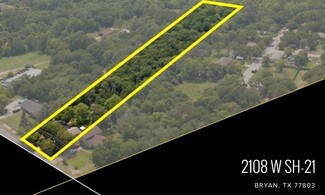 More details for 2108 W Highway 21, Bryan, TX - Land for Sale