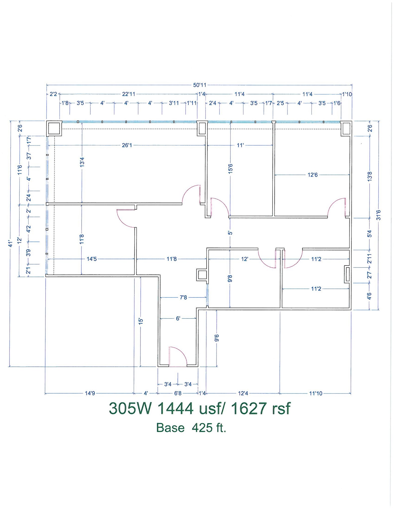 15565 Northland Dr, Southfield, MI for lease Floor Plan- Image 1 of 1