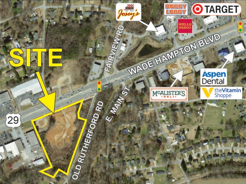 5208 Wade Hampton Blvd, Taylors, SC for sale - Building Photo - Image 1 of 1