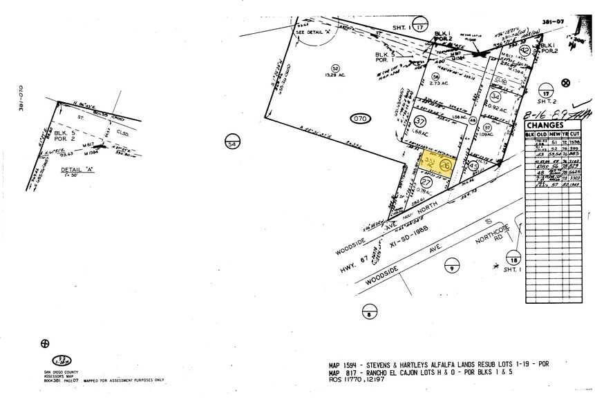 9444-9456 Mission Park Pl, Santee, CA for lease - Plat Map - Image 2 of 6