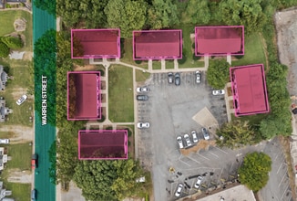 1620 Spring Garden St, Greensboro, NC - AERIAL map view