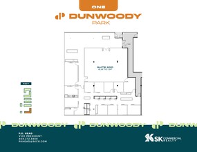 1 Dunwoody Park, Atlanta, GA for lease Site Plan- Image 1 of 1