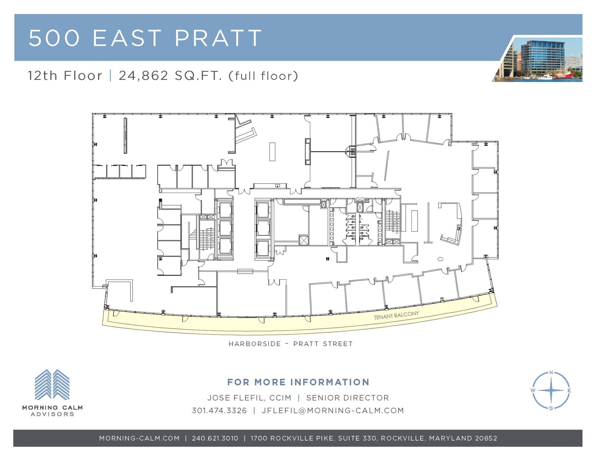 500 E Pratt St, Baltimore, MD for lease Building Photo- Image 1 of 10