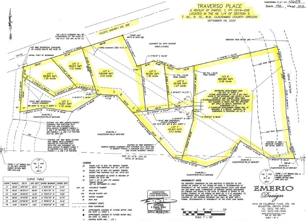 24333 S Bobs Way, Canby, OR for sale Plat Map- Image 1 of 1