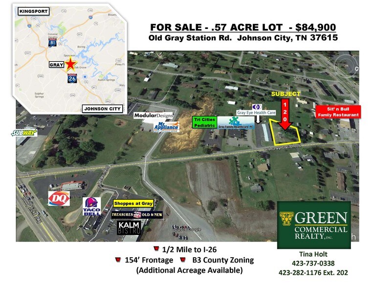 120 Old Gray Station Rd, Gray, TN for sale - Other - Image 1 of 1