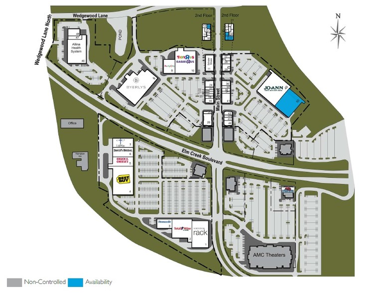 12530-12550 Elm Creek Blvd N, Maple Grove, MN for sale - Site Plan - Image 1 of 1