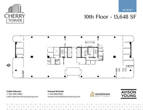 950 S Cherry St, Denver, CO for lease Floor Plan- Image 1 of 1