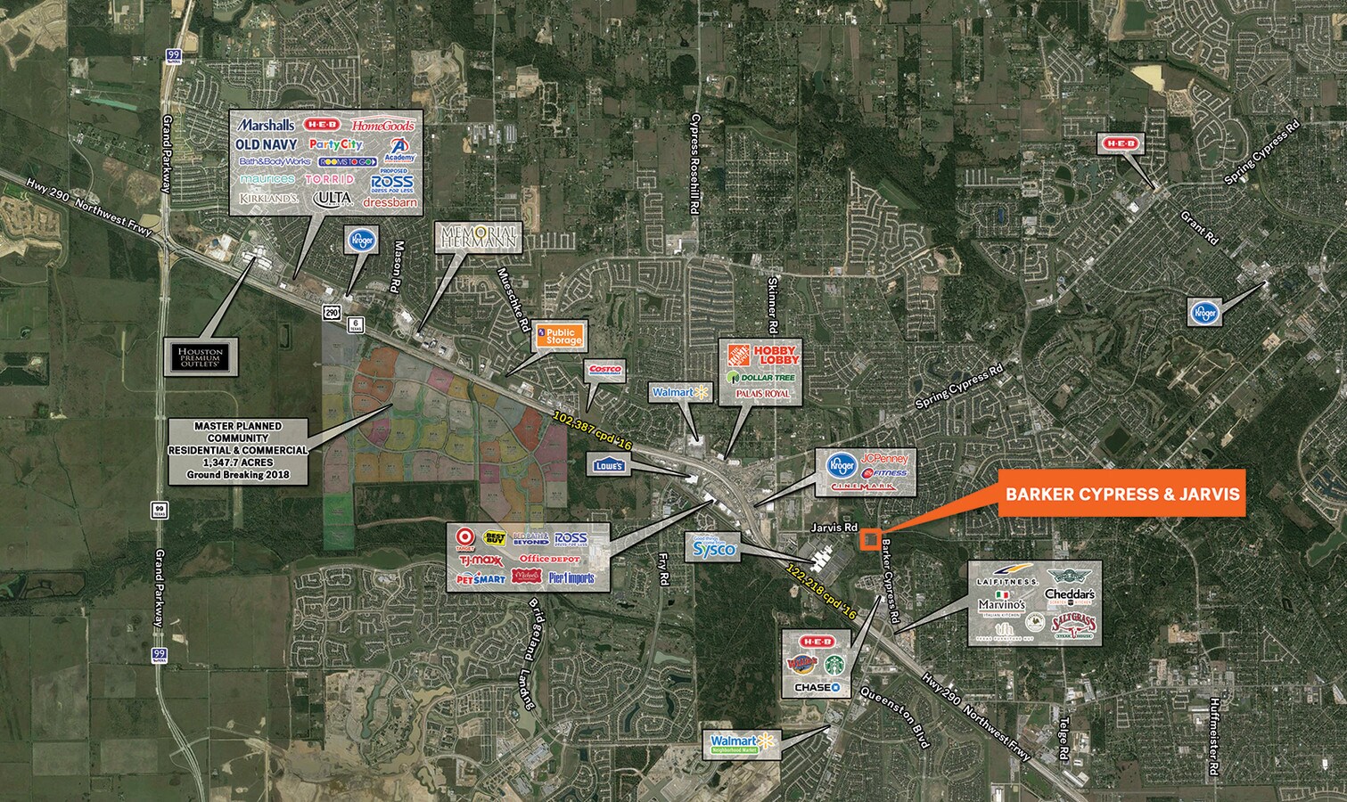 Barker Cypress Rd & Jarvis Rd, Cypress, TX 77429