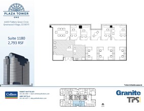 6400 S Fiddlers Green Cir, Greenwood Village, CO for lease Floor Plan- Image 2 of 2