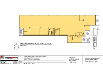 3500 Sunrise Business, Great River, NY for lease Floor Plan- Image 1 of 1