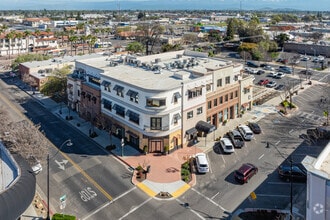 400-410 E Main St, Visalia, CA - Aerial map view