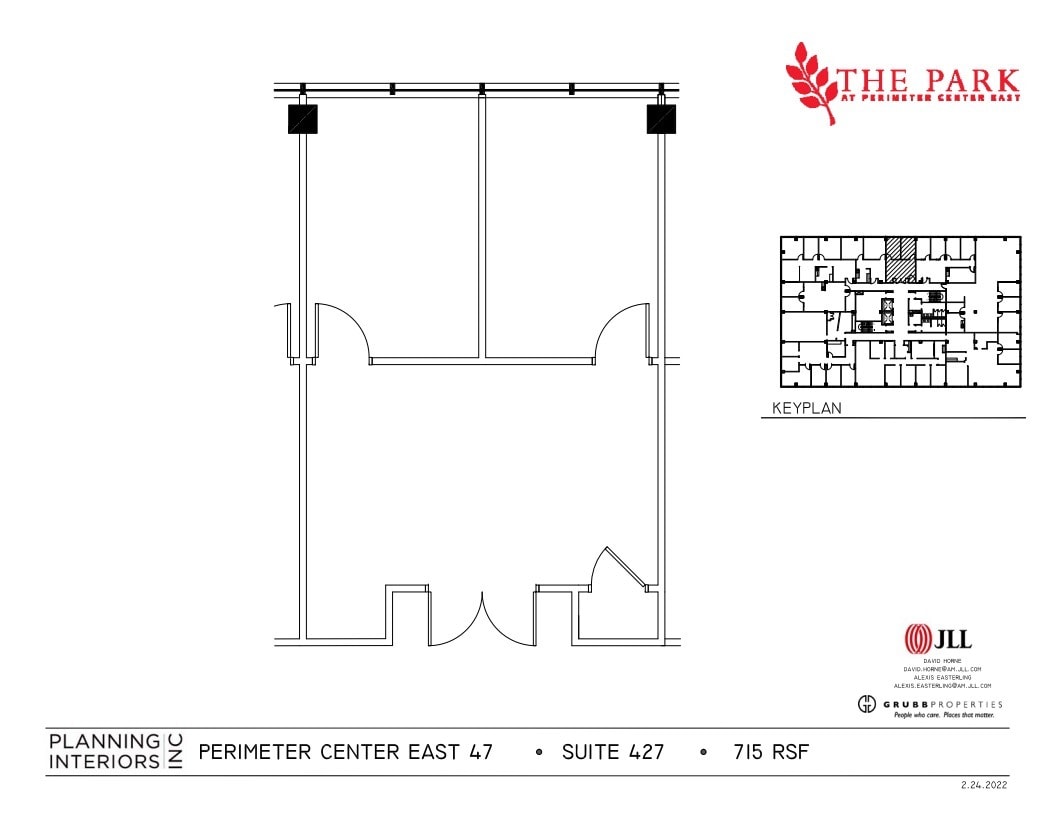 47 Perimeter Ctr E, Atlanta, GA for lease Floor Plan- Image 1 of 1