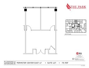 47 Perimeter Ctr E, Atlanta, GA for lease Floor Plan- Image 1 of 1