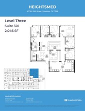 427 W 20th St, Houston, TX for lease Floor Plan- Image 1 of 1