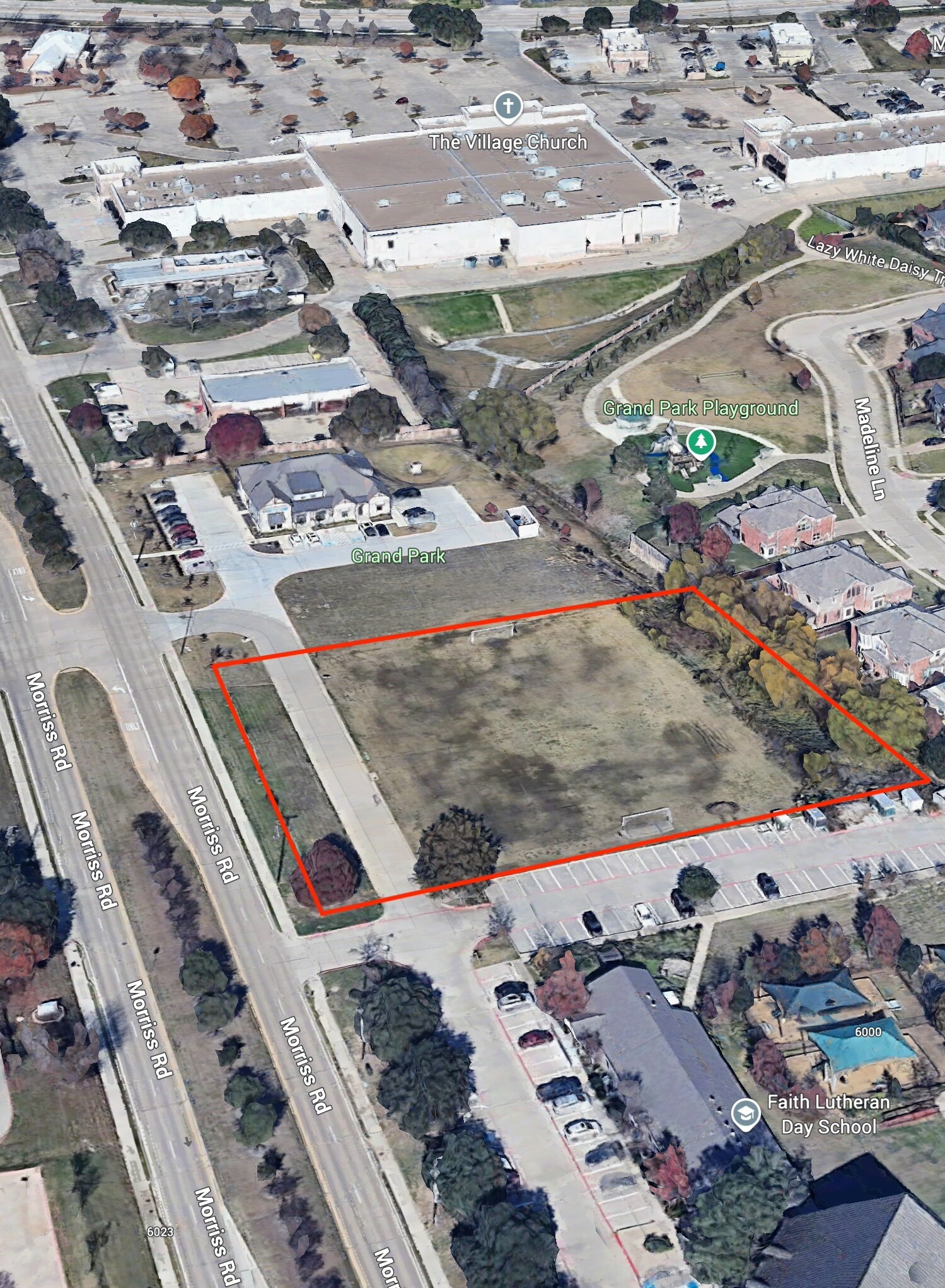 6000 Morriss Rd, Flower Mound, TX for sale Aerial- Image 1 of 4