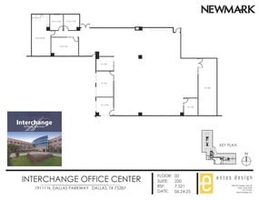 19111 N Dallas Pky, Dallas, TX for lease Floor Plan- Image 1 of 1