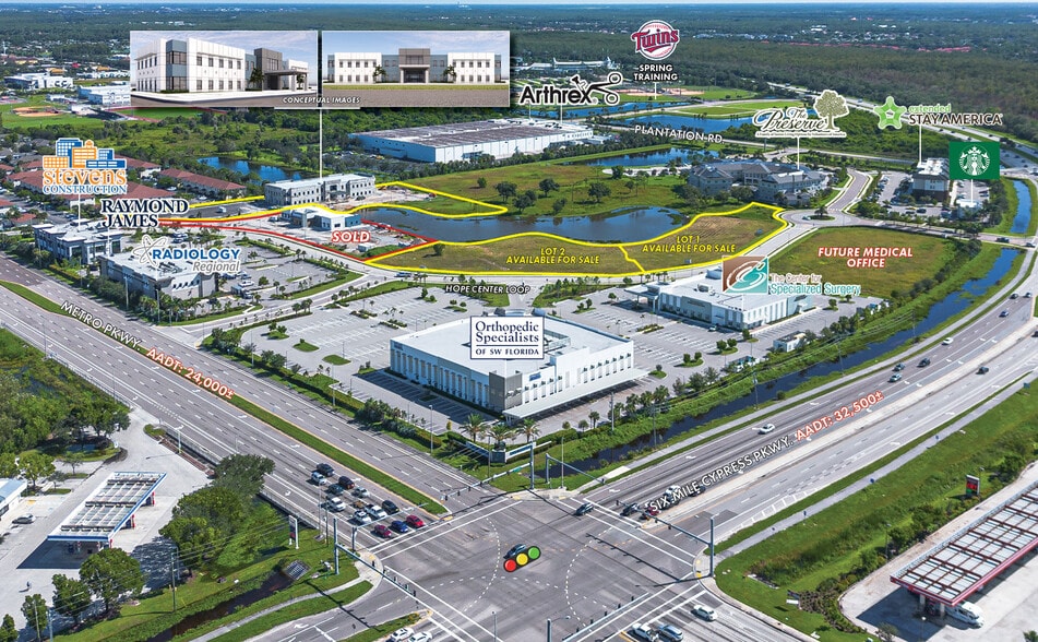 14850 Hope Center Loop, Fort Myers, FL for lease - Aerial - Image 2 of 13