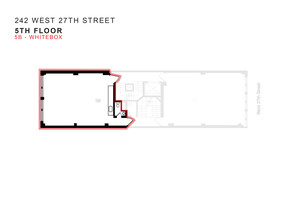 242 W 27th St, New York, NY for sale Floor Plan- Image 1 of 2