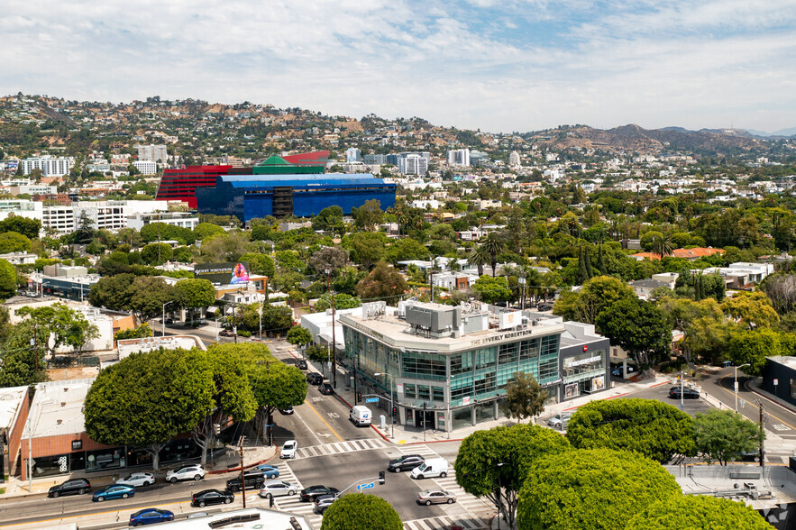 8789-8797 Beverly Blvd, West Hollywood, CA for lease - Aerial - Image 2 of 4