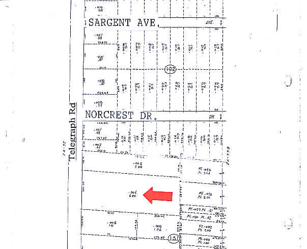 22122 Telegraph Rd, Southfield, MI for sale - Plat Map - Image 2 of 2