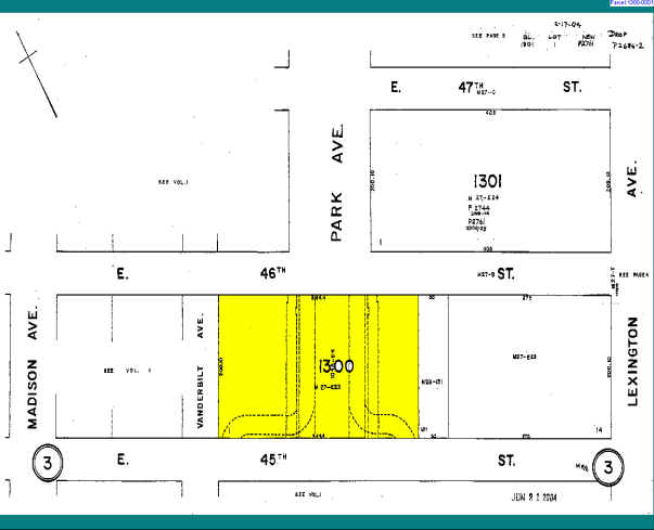 230 Park Ave, New York, NY for lease Plat Map- Image 1 of 2