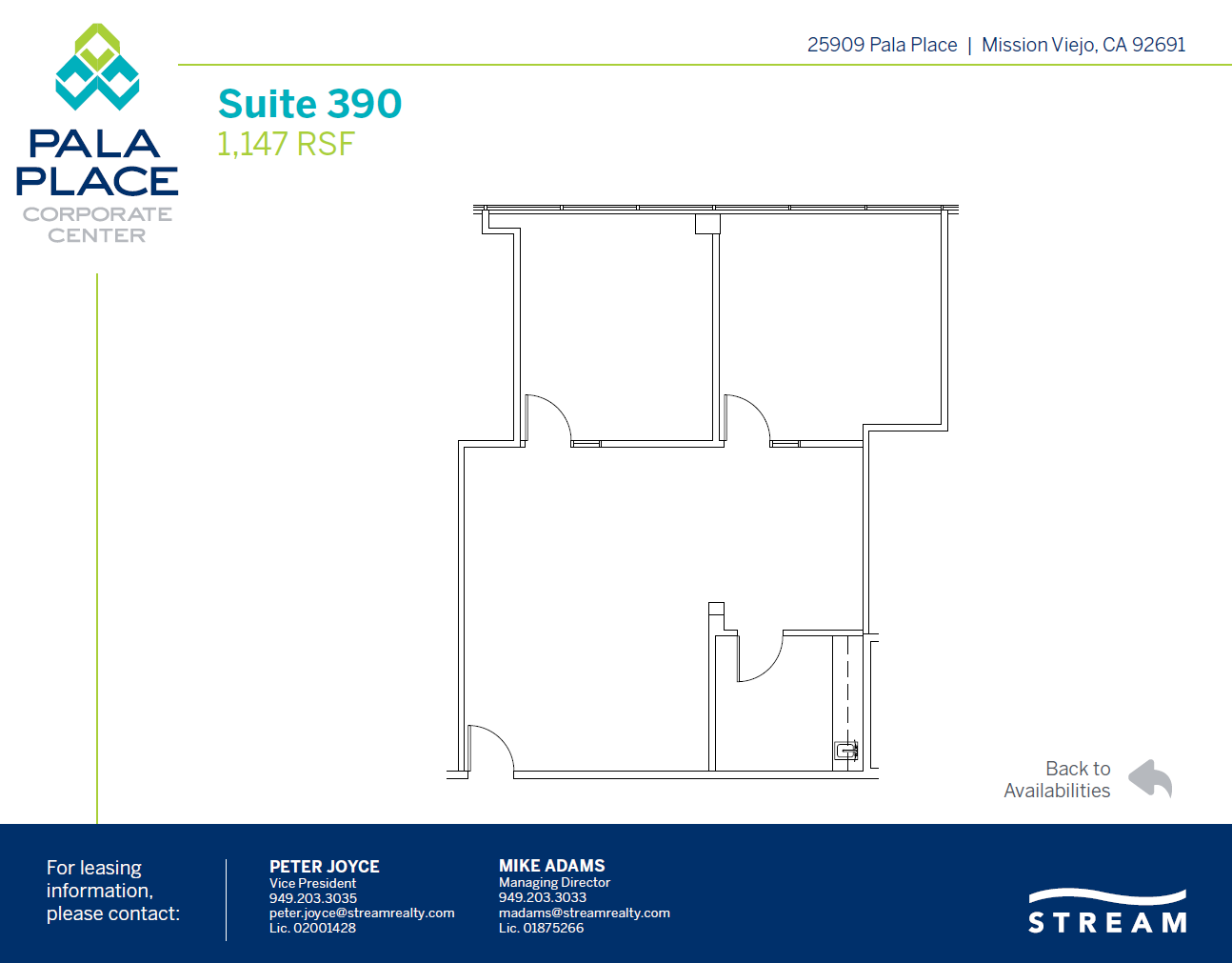 25909 Pala Pl, Mission Viejo, CA for lease Floor Plan- Image 1 of 1