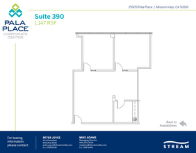 25909 Pala Pl, Mission Viejo, CA for lease Floor Plan- Image 1 of 1