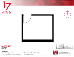 17 N State St, Chicago, IL for lease Floor Plan- Image 1 of 1