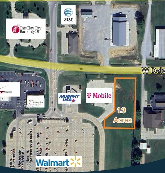 W Delaware St, Fairfield, IL for lease - Building Photo - Image 1 of 1