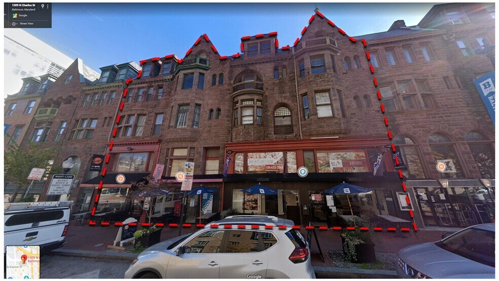 1309-1317 N Charles St, Baltimore, MD for sale - Building Photo - Image 3 of 16