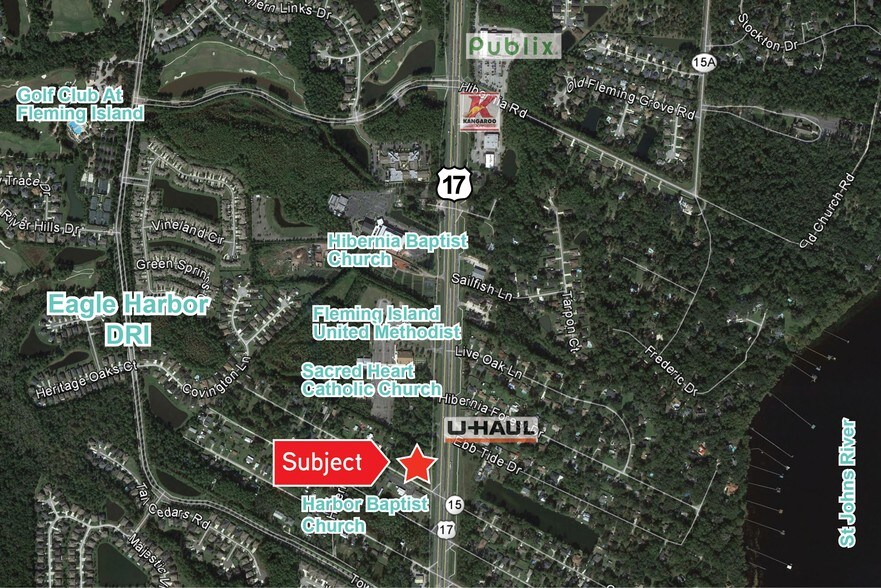 US 17 At Clay St, Fleming Island, FL for sale - Building Photo - Image 1 of 1