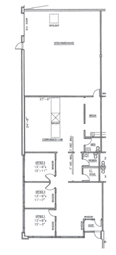 16W215 83rd St, Burr Ridge, IL for lease Floor Plan- Image 1 of 1