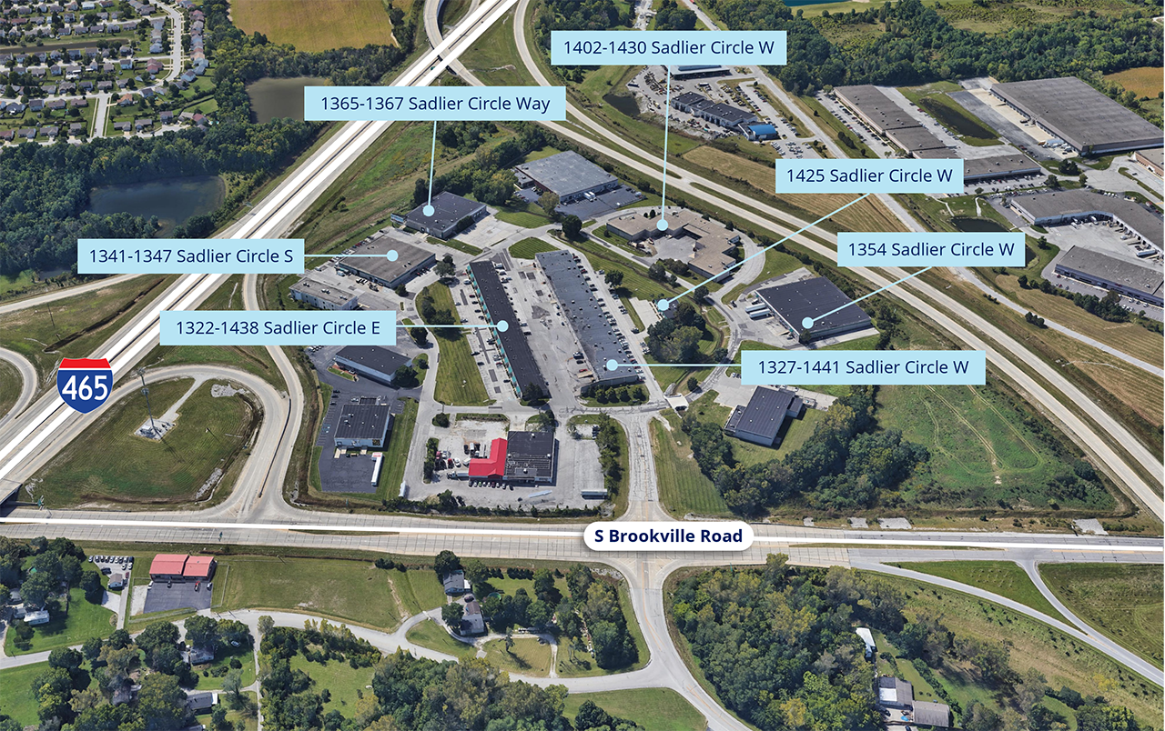 1322-1438 Sadlier Circle East Dr, Indianapolis, IN for lease Building Photo- Image 1 of 5