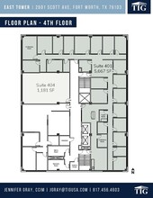 2601 Scott Ave, Fort Worth, TX for lease Floor Plan- Image 1 of 3