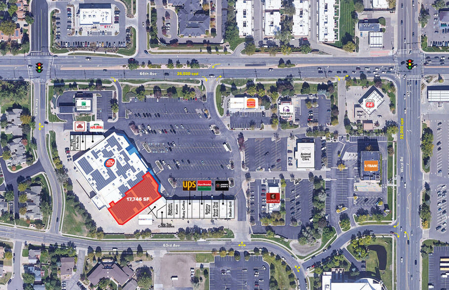 12650 W 64th Ave, Arvada, CO for lease - Site Plan - Image 1 of 3