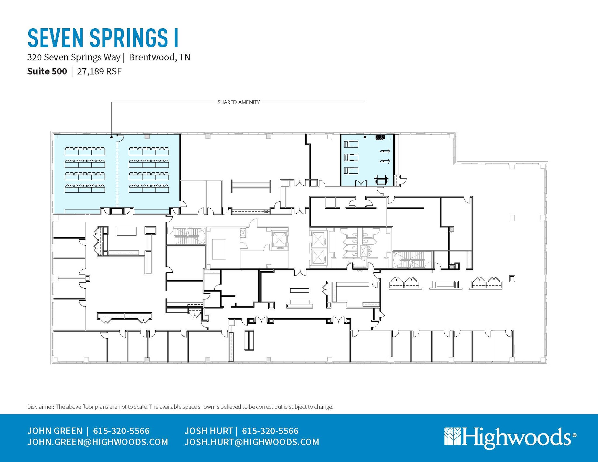 320 Seven Springs Way, Brentwood, TN for lease Floor Plan- Image 1 of 1