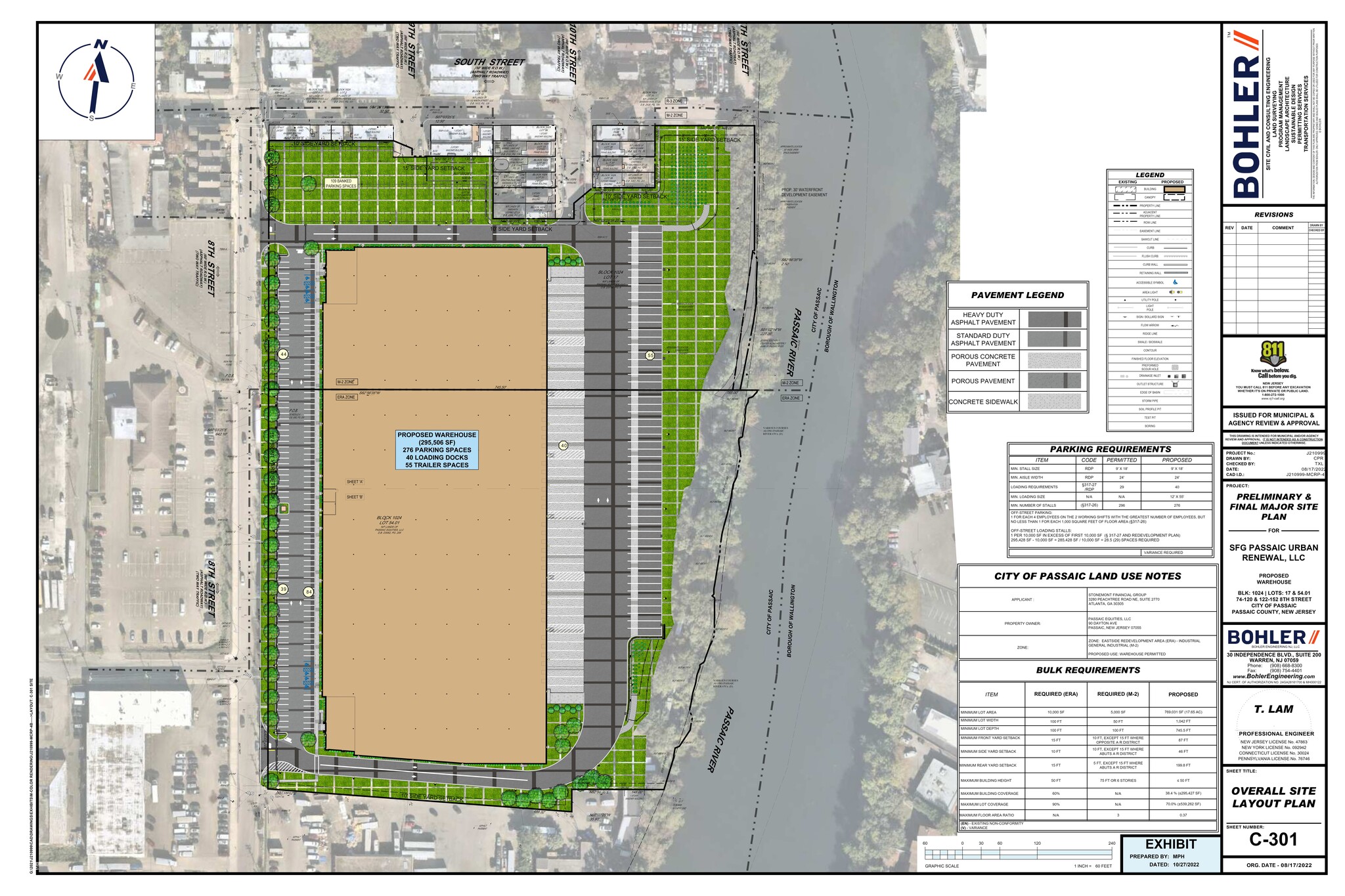 122 8th St, Passaic, NJ for lease Site Plan- Image 1 of 6