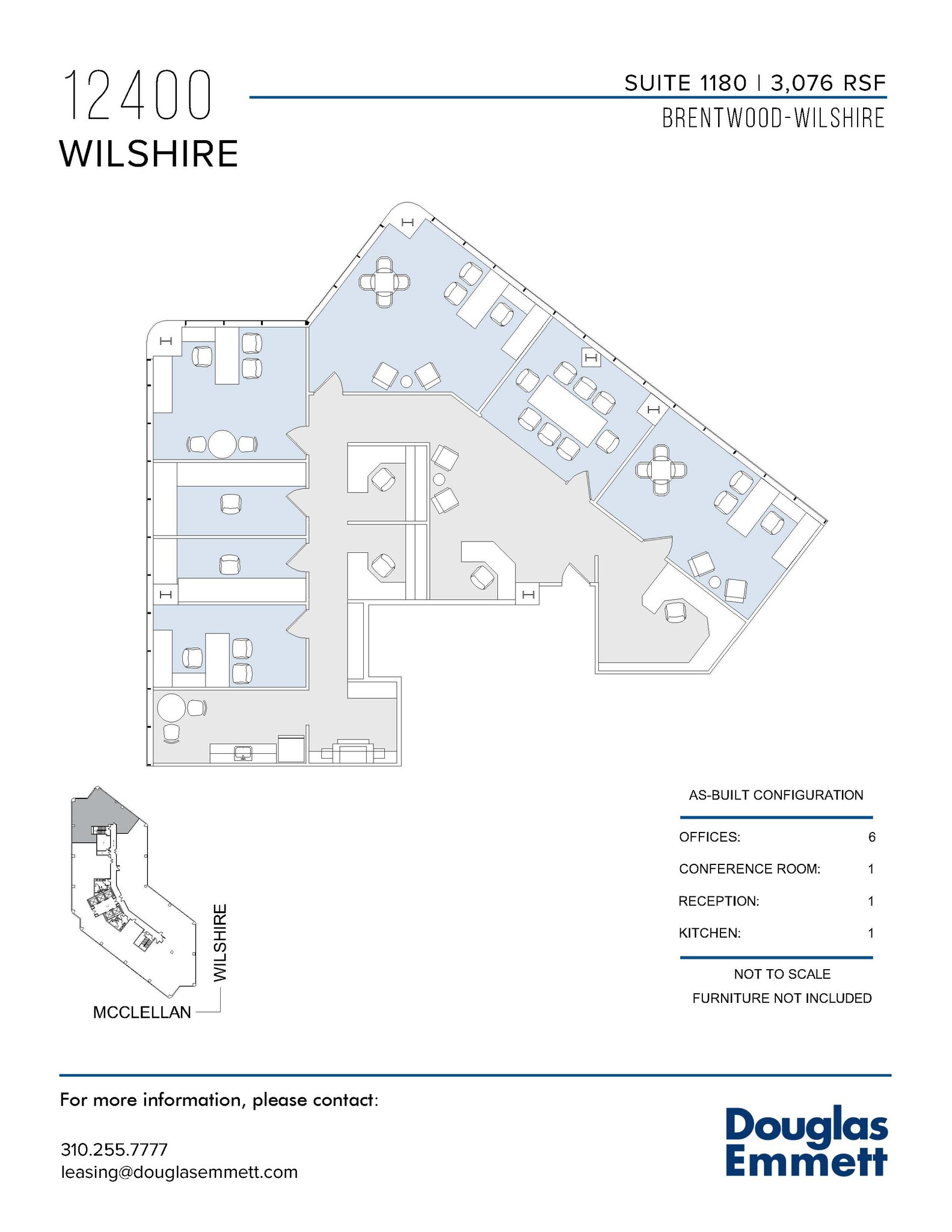 12400 Wilshire Blvd, Los Angeles, CA for lease Floor Plan- Image 1 of 1