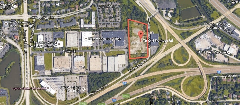7000 N Frontage Rd, Burr Ridge, IL for sale Primary Photo- Image 1 of 1
