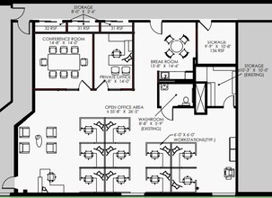 35 E 1st St, Hinsdale, IL for lease Floor Plan- Image 1 of 7