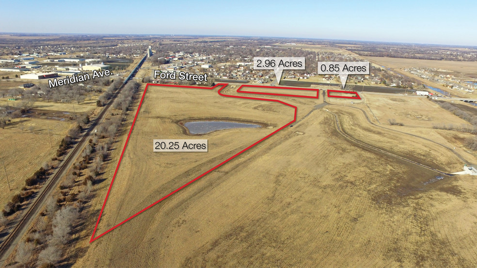 77th St, Valley Center, KS for sale - Aerial - Image 1 of 1