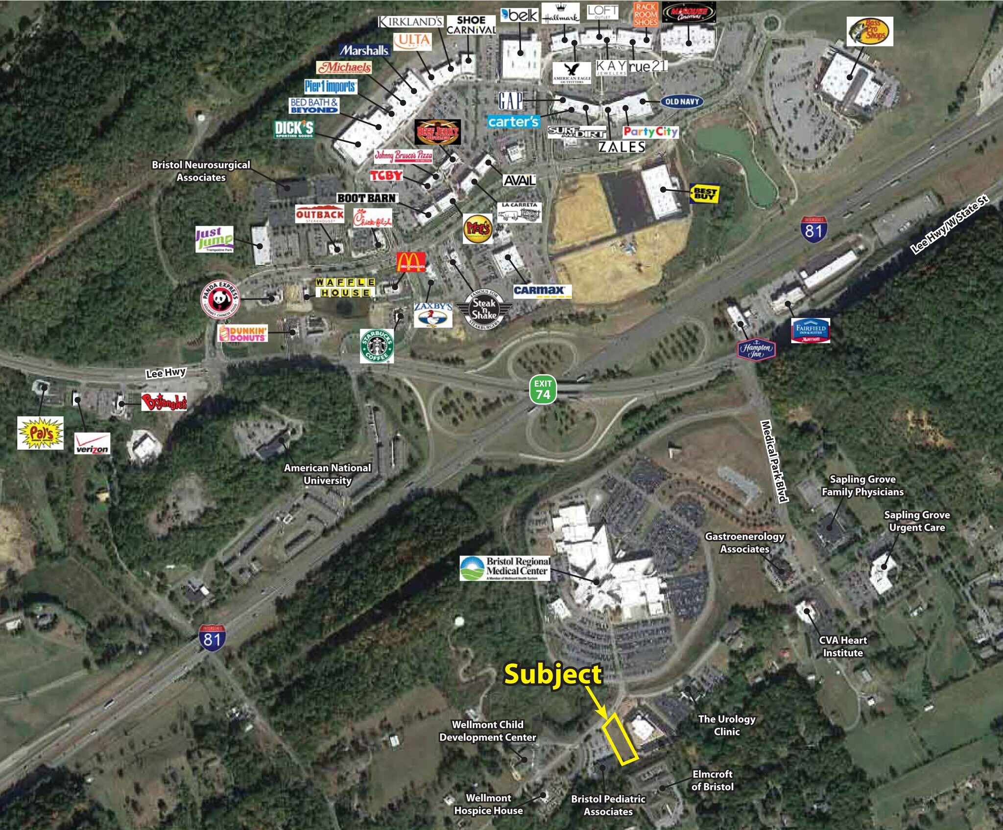 330 Steeles Rd, Bristol, TN 37620 Bristol Regional Medical Center