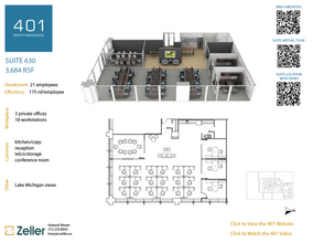 401 N Michigan Ave, Chicago, IL for lease Floor Plan- Image 2 of 2