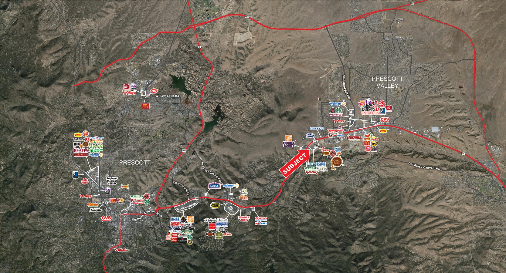 Sundog Ranch Rd, Prescott, AZ 86301 Prescott Valley Crossroads