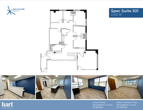 209 N Bonnie Brae St, Denton, TX for lease Floor Plan- Image 1 of 5