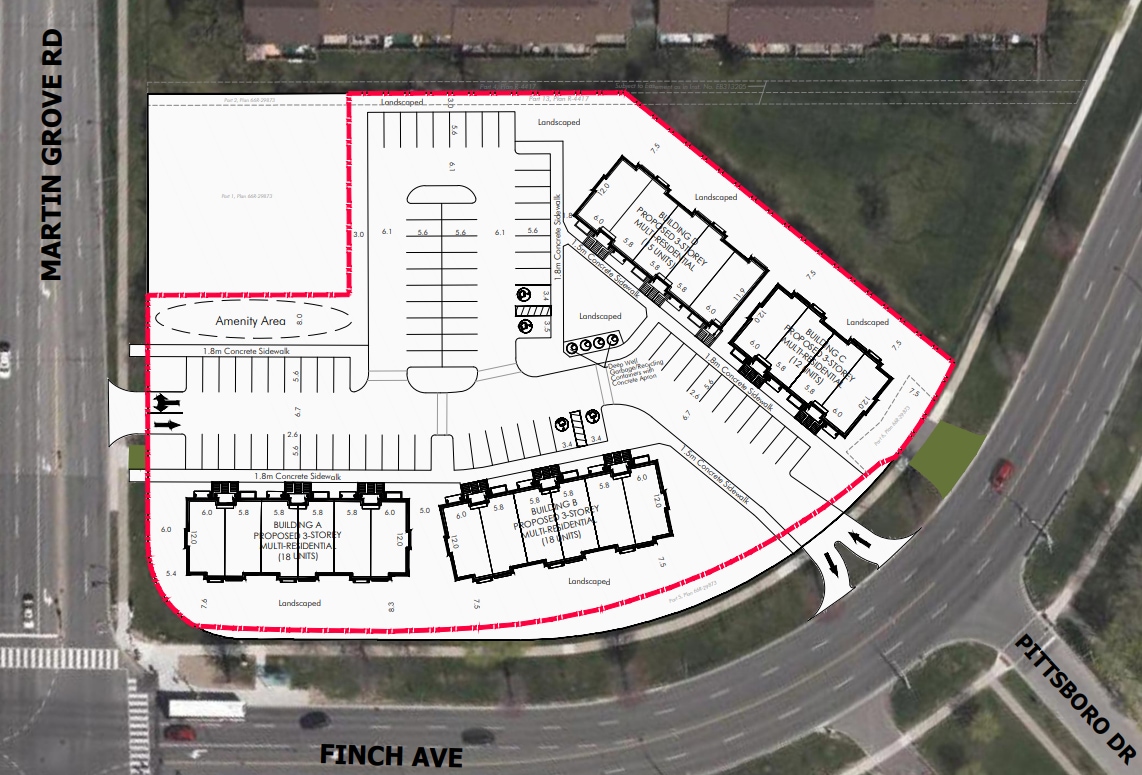 6484 Finch Av W, Toronto, ON for sale Aerial- Image 1 of 2