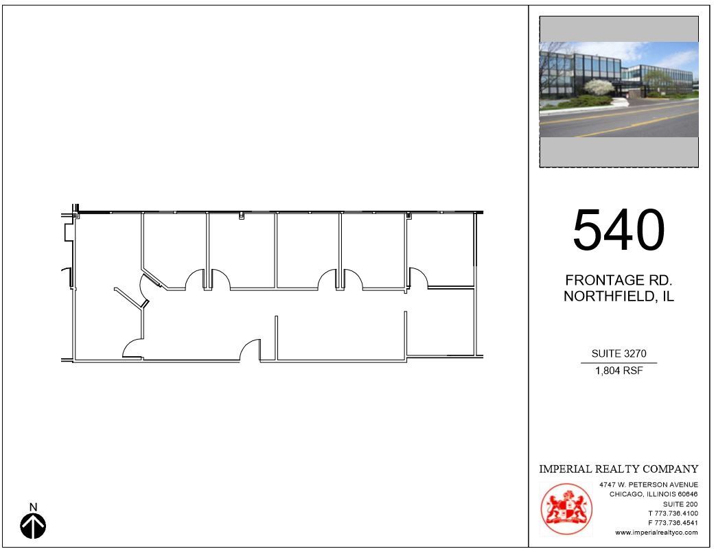 540-550 W Frontage Rd, Northfield, IL for lease Building Photo- Image 1 of 7