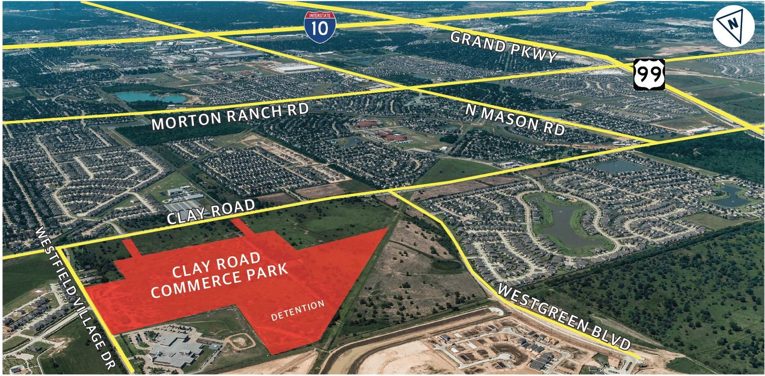 Clay Road Commerce Park, Houston, TX for sale Aerial- Image 1 of 1