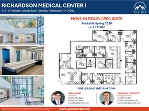 3101 E President George Bush Hwy, Richardson, TX for lease Floor Plan- Image 1 of 2