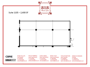 818 W 7th St, Los Angeles, CA for lease Floor Plan- Image 1 of 1